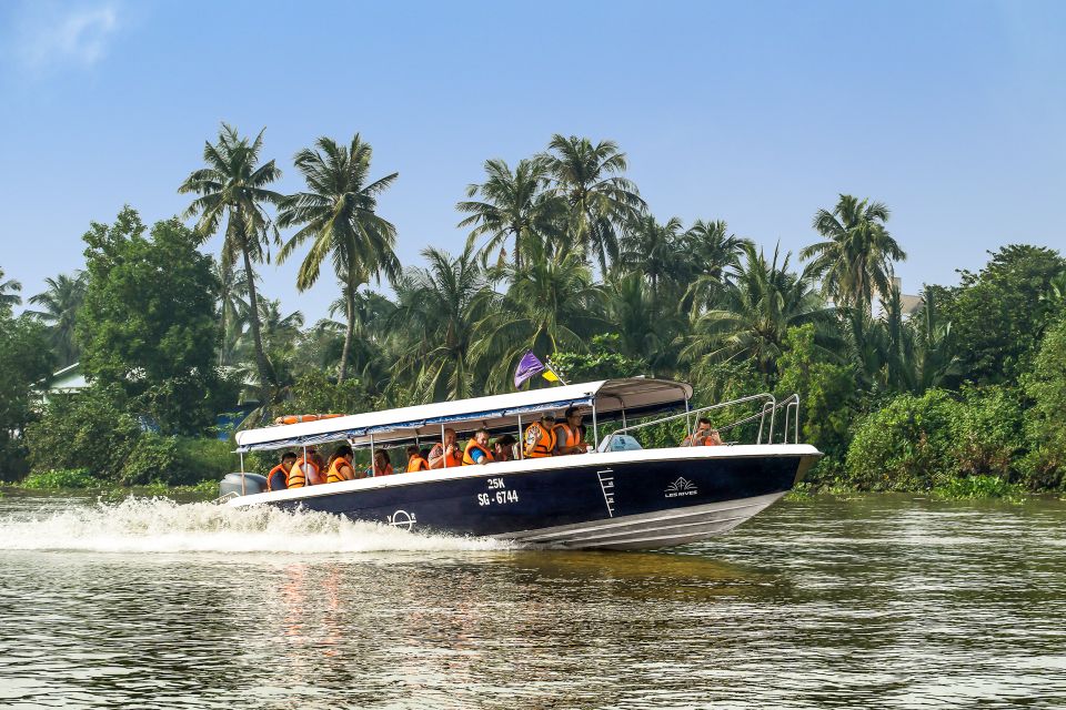 From Ho Chi Minh: Cu Chi Tunnels and VIP Speedboat Tour - The speedboat ride: your first taste of the day’s value