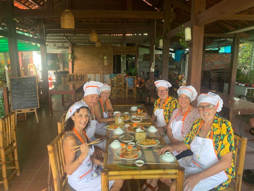 From Hoi An: Cooking Class at Organic Farm - English instruction and the small-group advantage