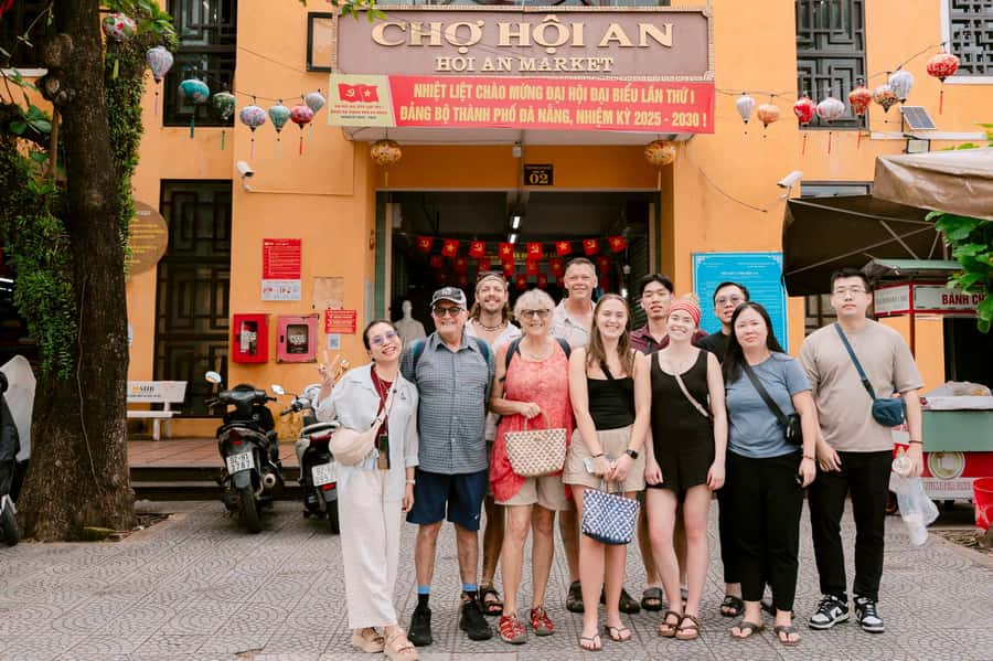 From Hoi An: Market Tour, Basket Boat Ride and Cooking Class - Coconut Palm Basket Boat Ride: 40 Minutes of Bamboo Magic