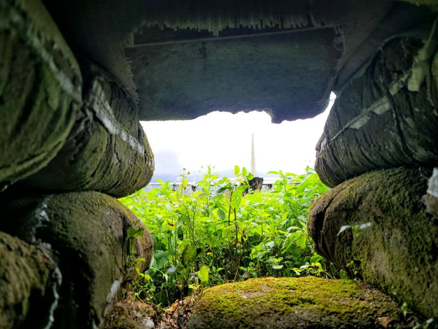 From Hue: DMZ Tour with Vinh Moc Tunnels and Khe Sanh Base - Hien Luong Bridge and the Ben Hai River: the line on the map
