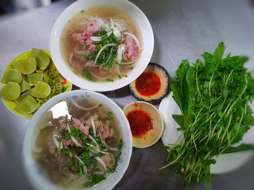 Ho Chi Minh City: Street Food and Sightseeing by Motorbike - What you’ll eat: noodle soup, pancakes, and coffee pacing