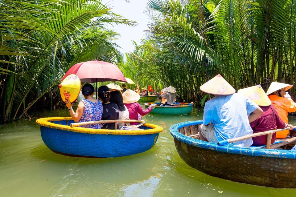 Hoi An: Basket boat tour at the coconut village - From Thuy Duy Coconut Basket Boat to your first minutes on the water